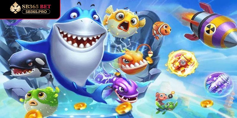 Game bắn cá 3D, hình ảnh mượt và hiệu ứng sống động
